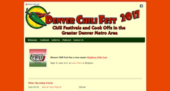 Desktop Screenshot of denverchilifest.com